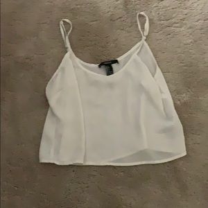White tank top forever 21